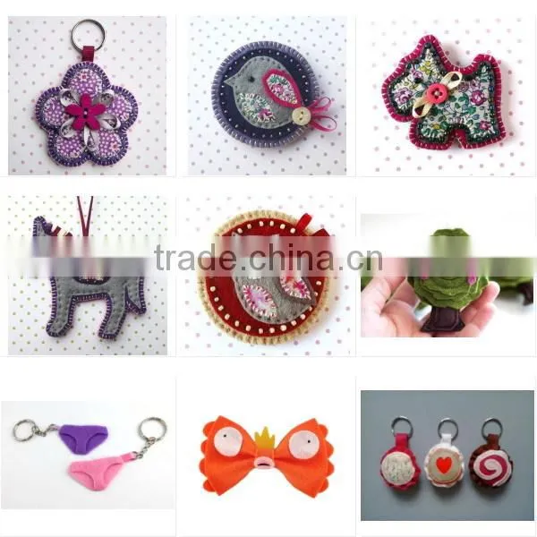 2017 hot new bestselling product wholesale alibaba handmade Green Dinosaur Felt Puzzle travel game made in China
