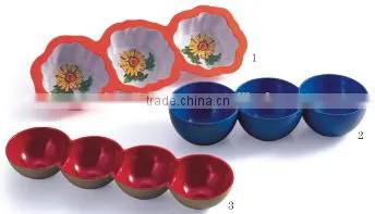 Home use melamine flavour seasoning bowl set