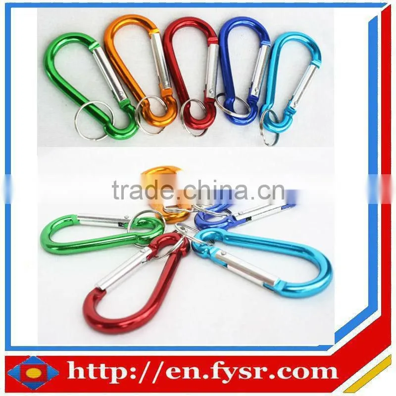 colorful aluminum carabiner(aluminum carabiner)