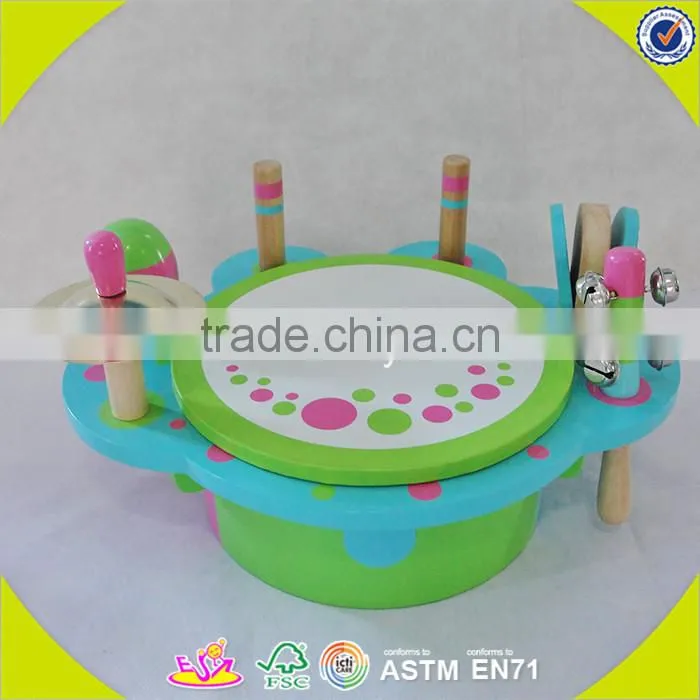 Wholesale kids teaching aid wooden musical instruments toy hot sale wooden musical instruments toy W07A021