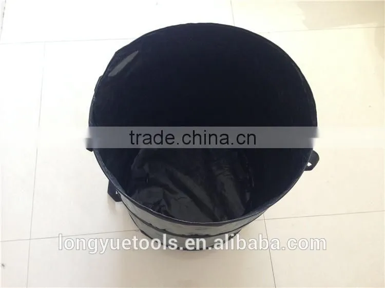 Cheap convenient PE fabric foldable bucket bag