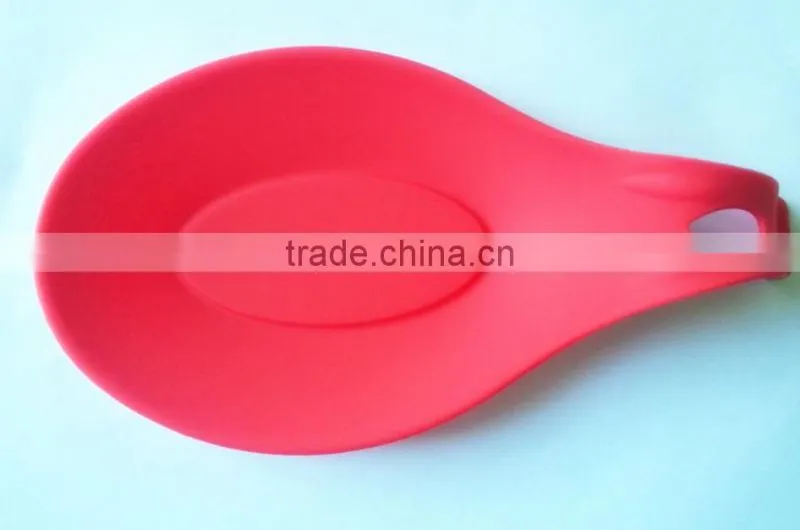 Hot selling high quality food grade kitchen ware silicone mixing spoon with factory price
