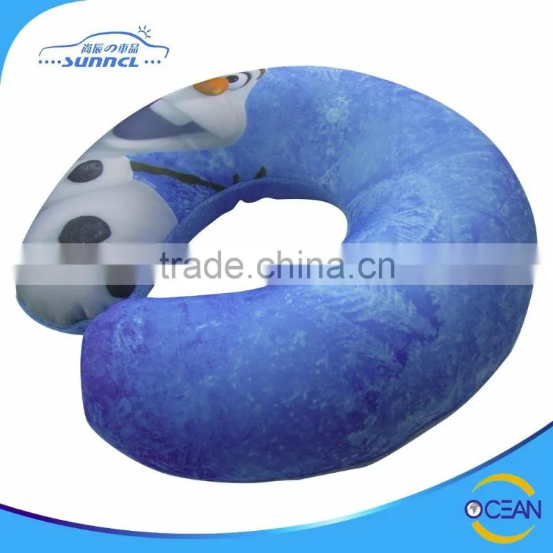 Customized Cartoon Pattern Kids Travel Neck Pillow