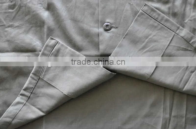 Manufacturer of Lybian OD Green 65%C 35%P Summer Military Uniforms