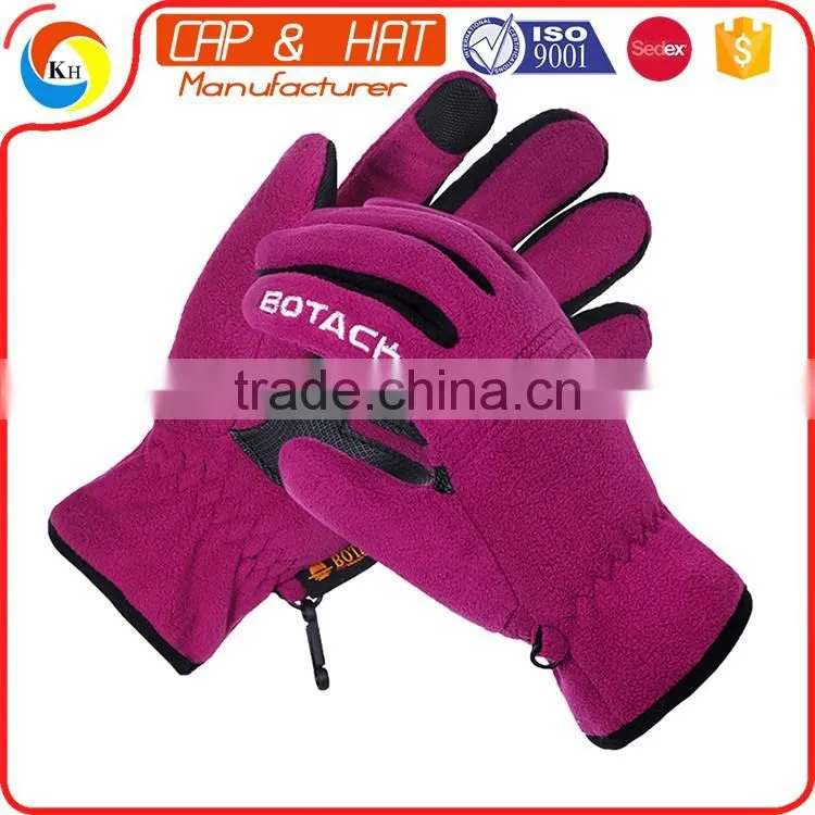 NEW Arrive Custom knitted gloves acrylic touch screen gloves for mobile phone