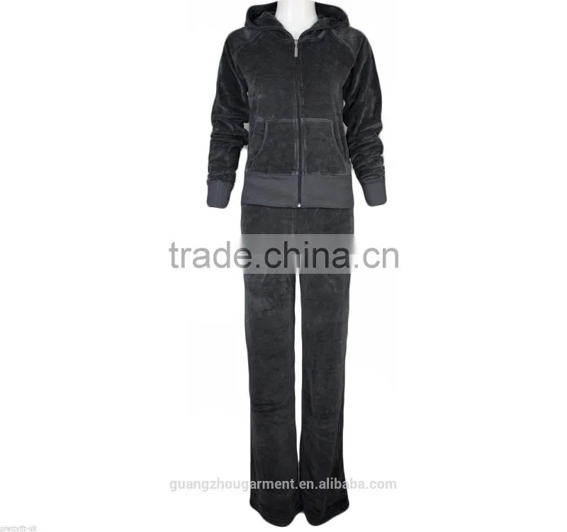 custom cheap velour tracksuits for women