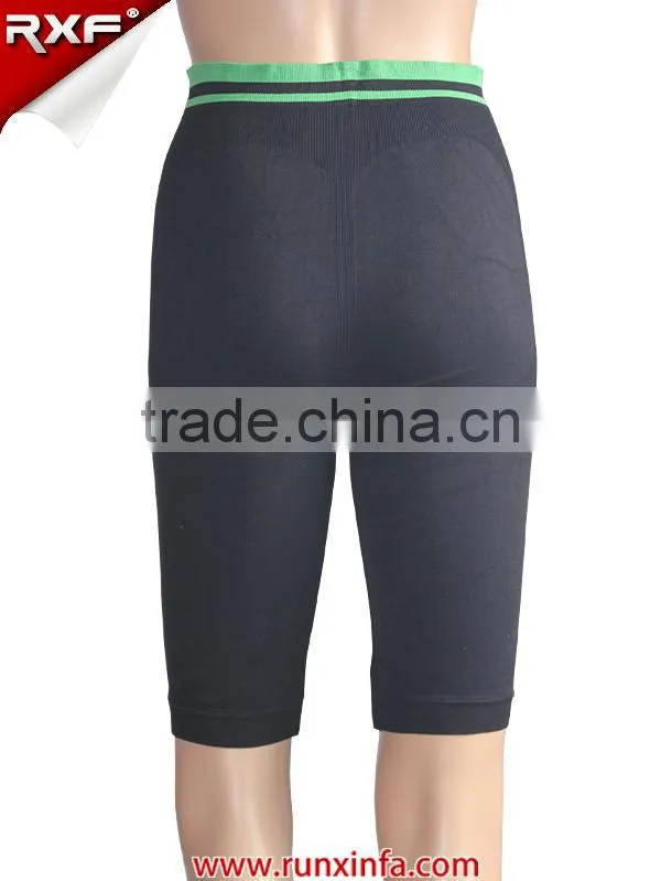 Seamless shape legging/half tummy control legging