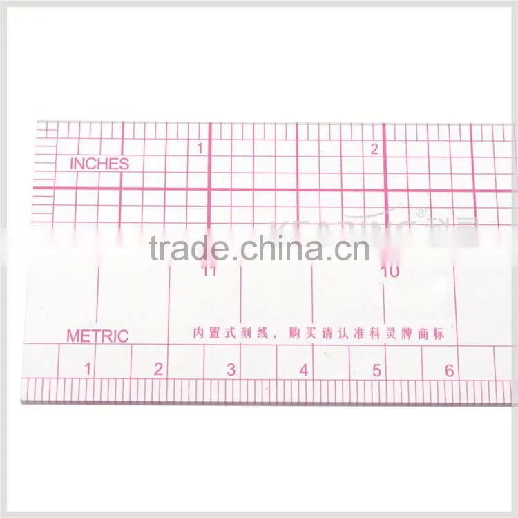 Kearing Metric& Inches Grading Ruler Plastic Fashion Design Rulers# B-97