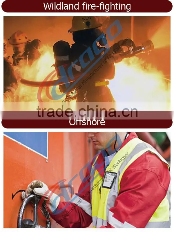 NFPA2112 Teflon waterproof fire resistant fabric for safety clothes