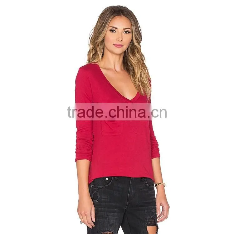Lovers designing t-shirts in red womens polyester spandex t-shirts