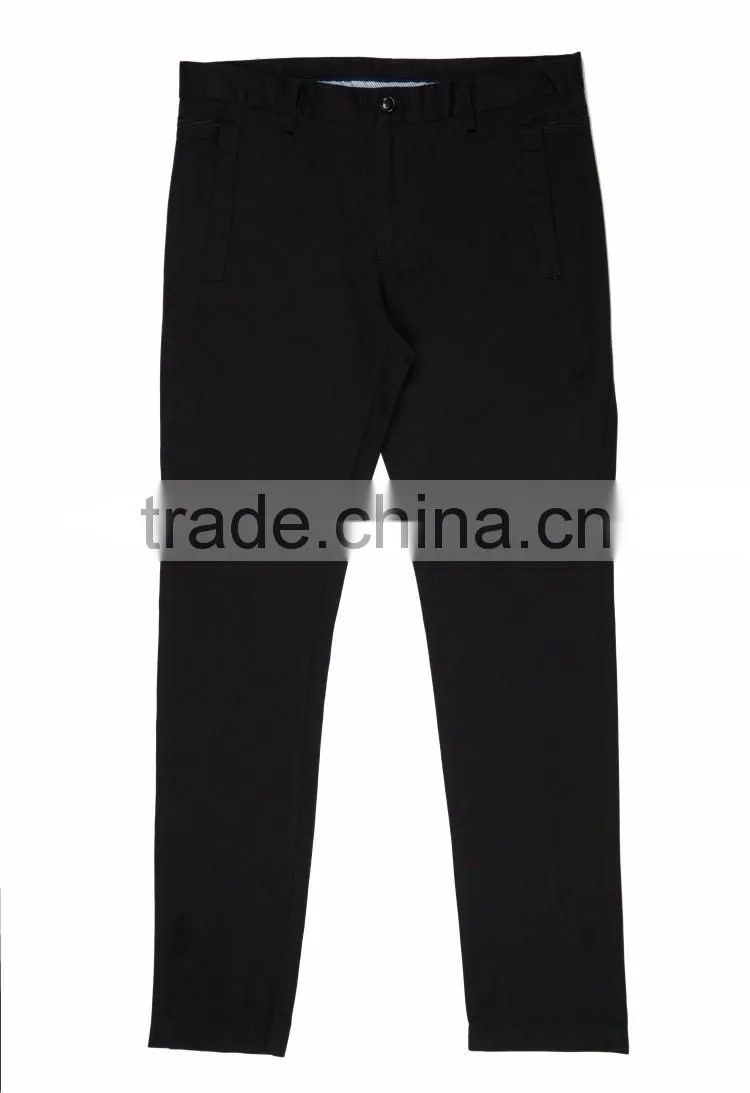 New model euro classic cutomized colored embroidery stitches pattern high waisted skinny pencil pants for men