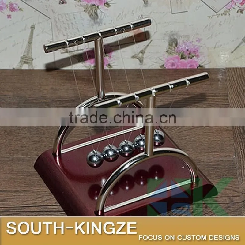 T-shape Newton Metal Pendulum Balance Ball Metal Base
