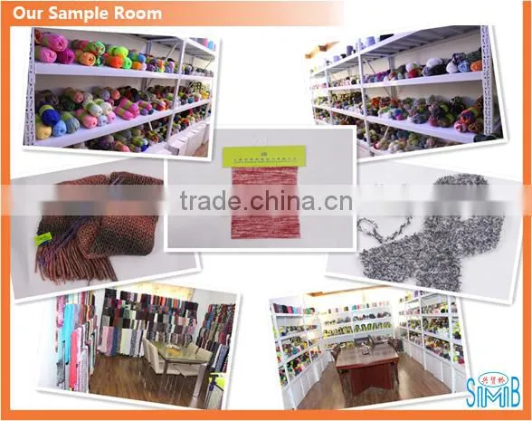knitting yarn supplier shanghai smb cheap wholesale high quality 4Nm acrylic yarn 100% for knitting scarf