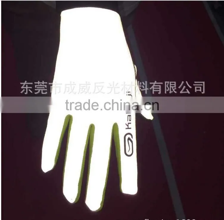 high vision 100% polyester reflective sportswear fabric for making cycling clothes suit