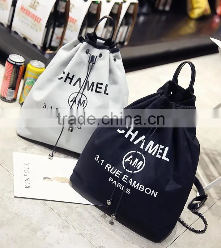 High fashion customized printed sack bag alibaba wholesale back sack bag