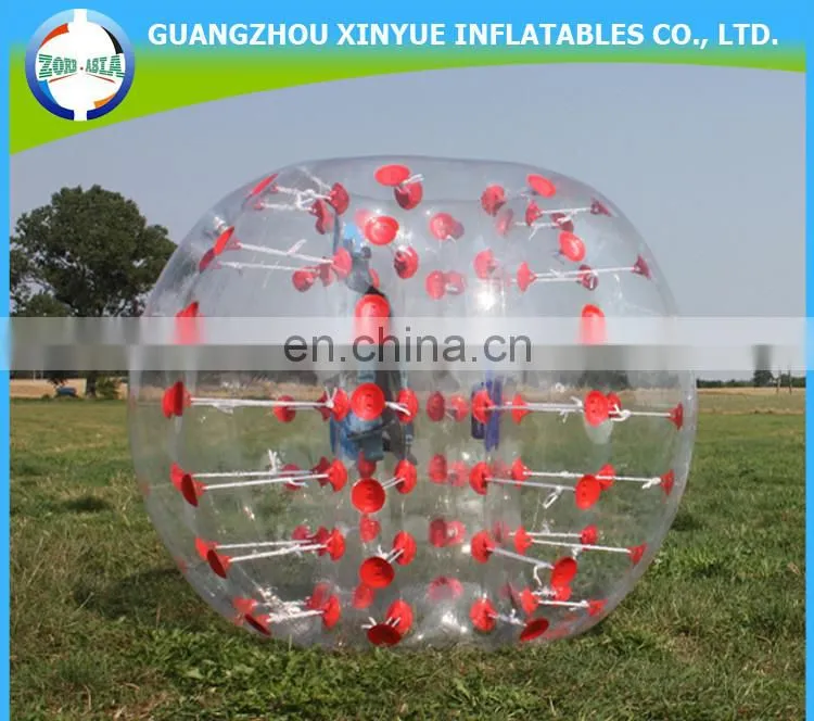 Wholesale price bubble soccer football inflatable human hamster ball bumper