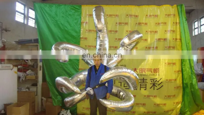 customized new design backpack giant inflatable octopus tentacle for advertising