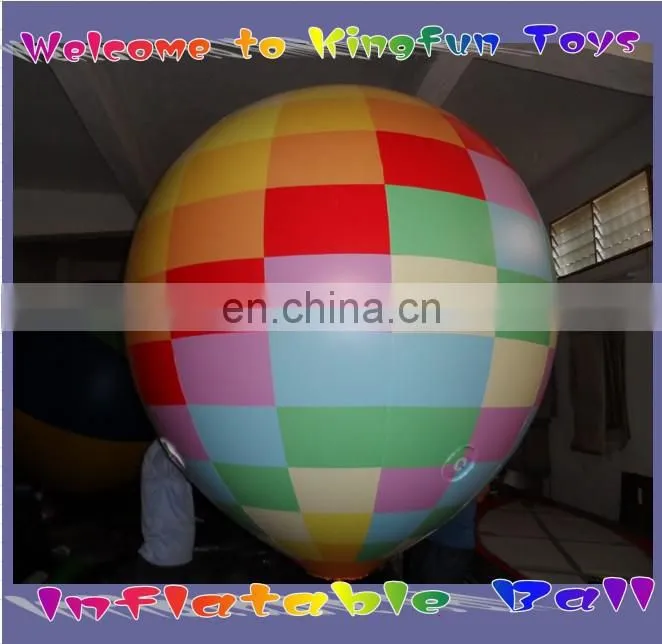 Double layer helium inflatable heart for valentine's Day