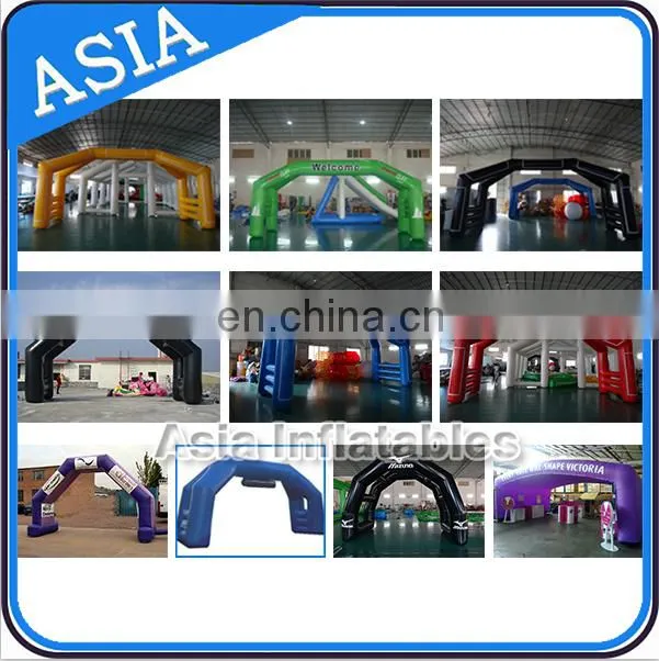 Custom Logo Printing Cold Air Rear Archway Inflatable Square Truss Arch For Sports Training