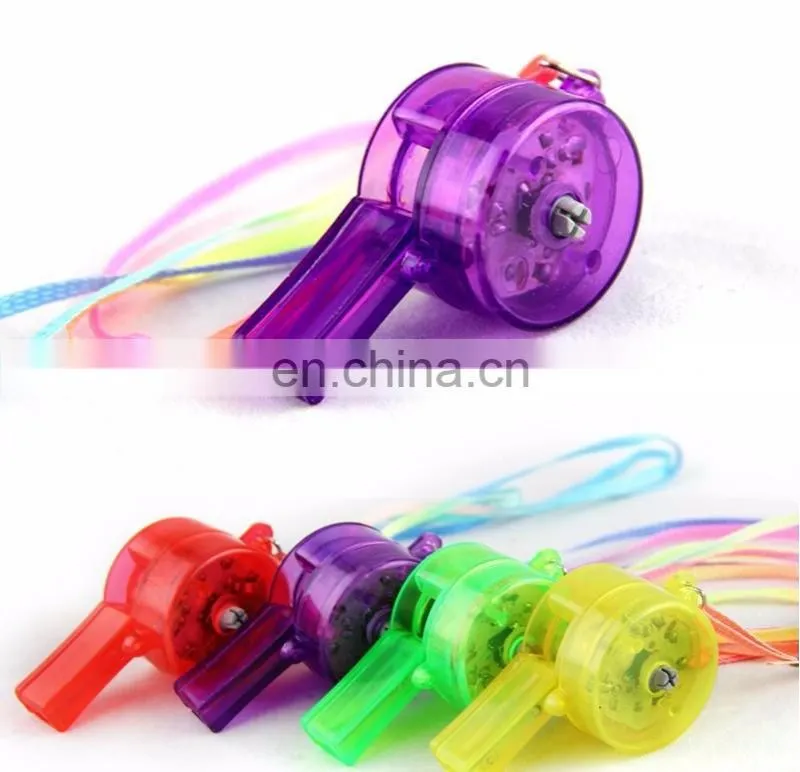 LED flashing whistle wholesale,lighting up whistle export to Brazil
