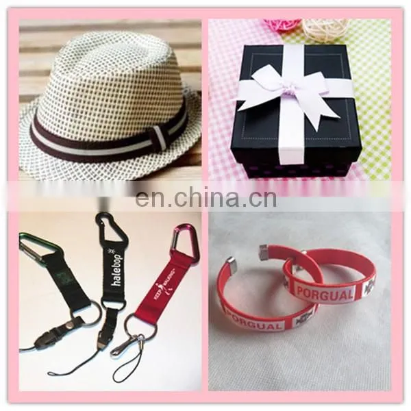 Decorative ribbon grosgrain ribbon personalized ribbon with printing logo