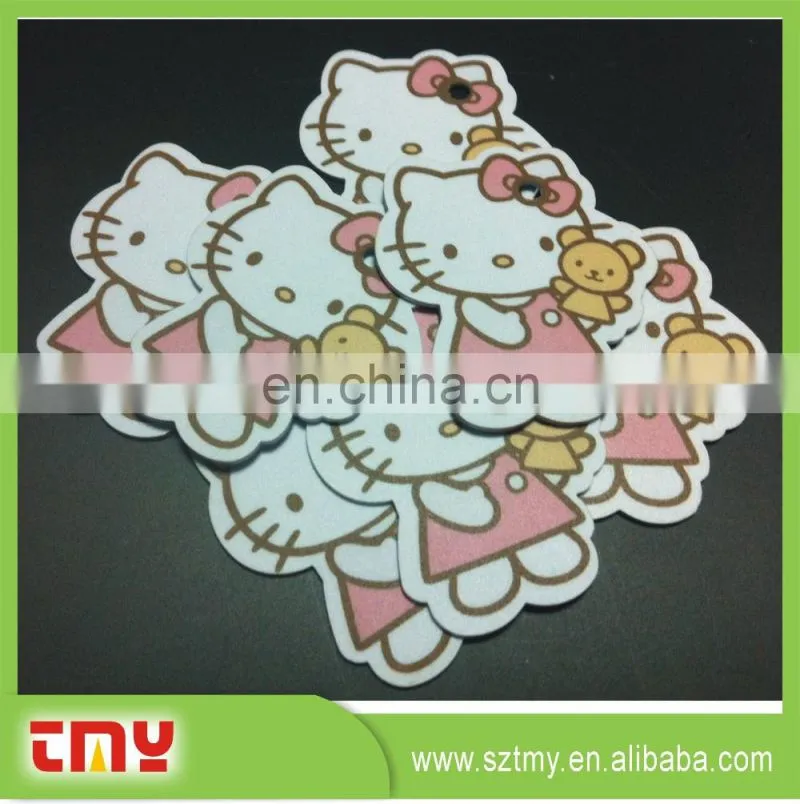 China wholesale waterproof hang tags for kid clothing