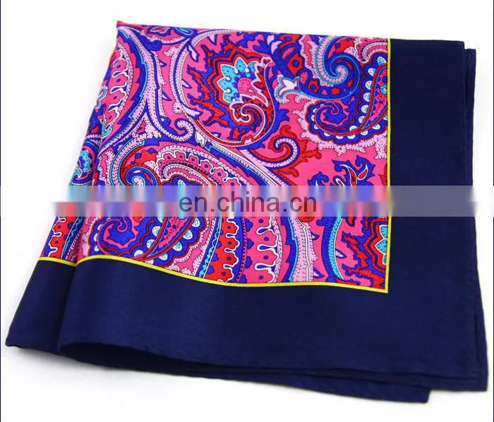 italian paisley silk scarf 90*90