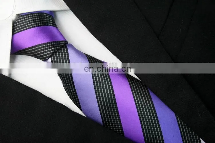 NEWEST Design Stripe Mens silk Necktie