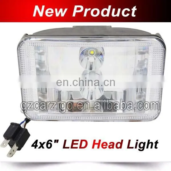 guangdong led Customized 4X6" semi truck headlamp with lowered/ Upper beam for Truck,heavy duty