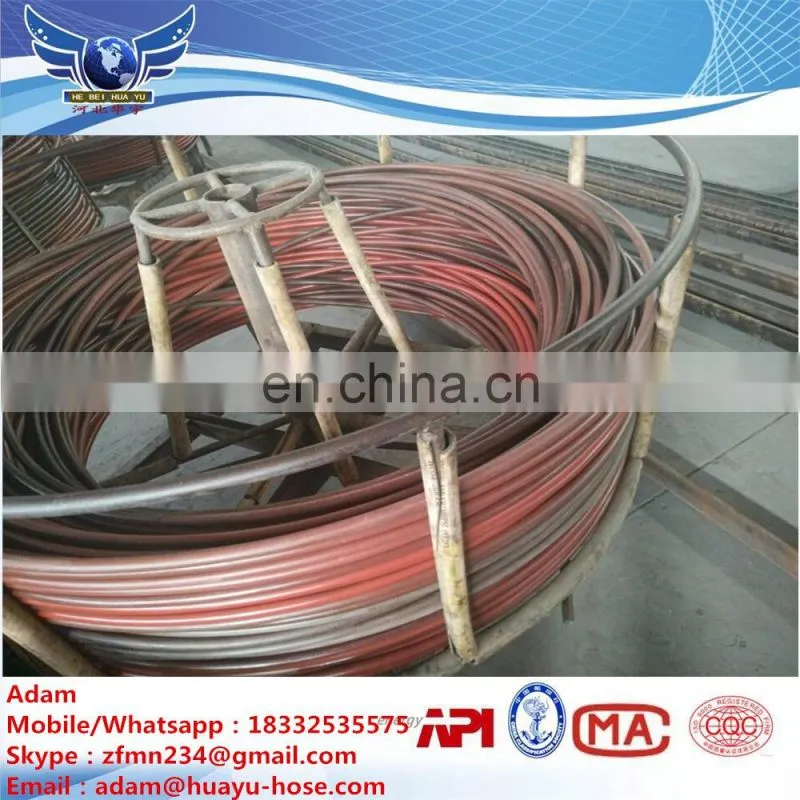 high quality high pressure 6"-51"hydraulic hose made in china