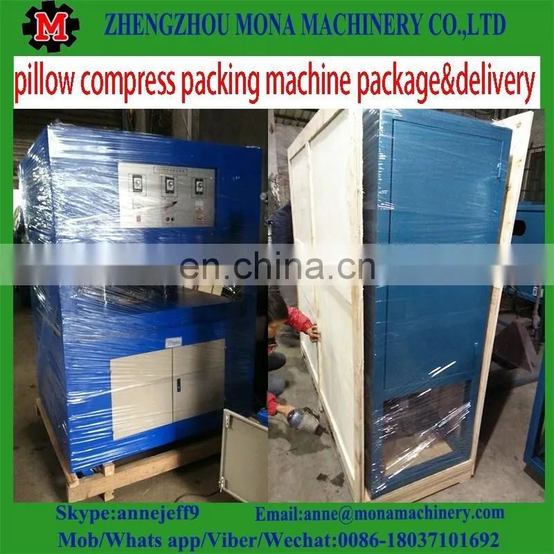Pillow pressing packing machine/quilt/pillow Compress Packing Machine