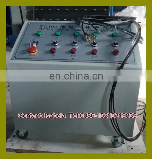 argon gas filling machine/Double glazed glass inactive gas filler machine/Double glazed glass fabrication machine (ZCJ02)
