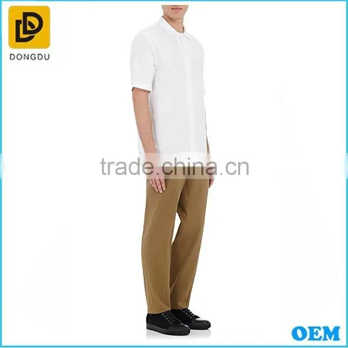 2016 custom mens Yellow plain long thai harem pants from alibba mens clothes factory