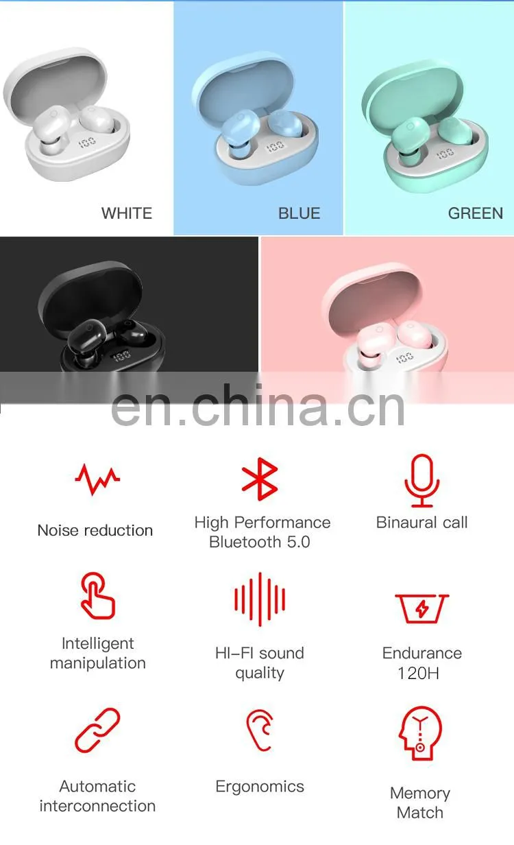 b171 Amazon top sell 5.0 earbuds TWS sport earphone mini in ear headset Noise Canceling TWS Earphone