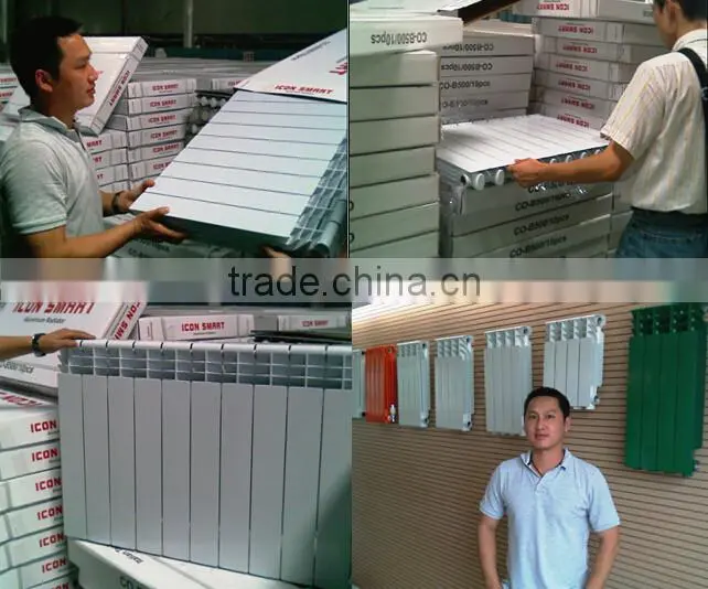 China New style Die casting small aluminum radiators for sale