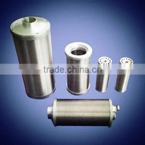 Competitive price recommend high quality pleated Micro-glass fiber inner stainless steel wrap wire diesel oil machine oil filter