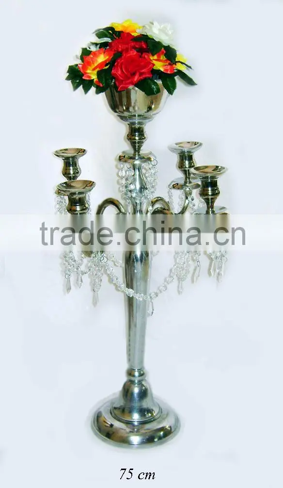 5 candlestick Candelabra with Fruit basket