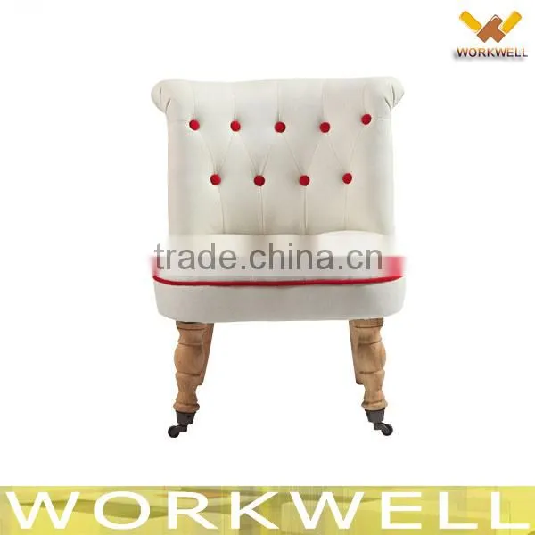 WorkWell Modern design fabric coffee chair child chair Kw-D4047-5