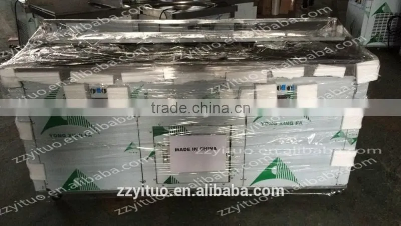 ice cream cold plate machine