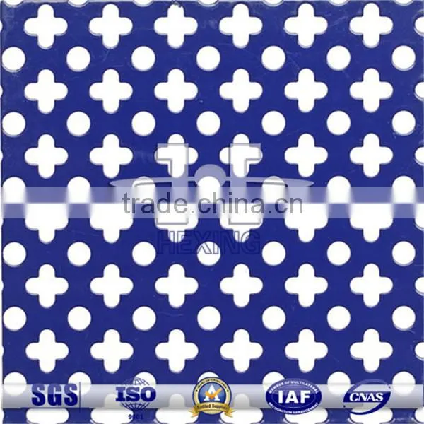 Galvanized Perforated Metal Mesh Used for Building Decoration