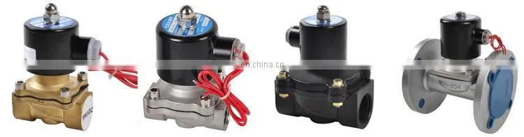 COVNA DN8 1/4 inch 2 Way 12V 24V DC Normally Closed Miniature Brass Diesel Fuel Solenoid Valve