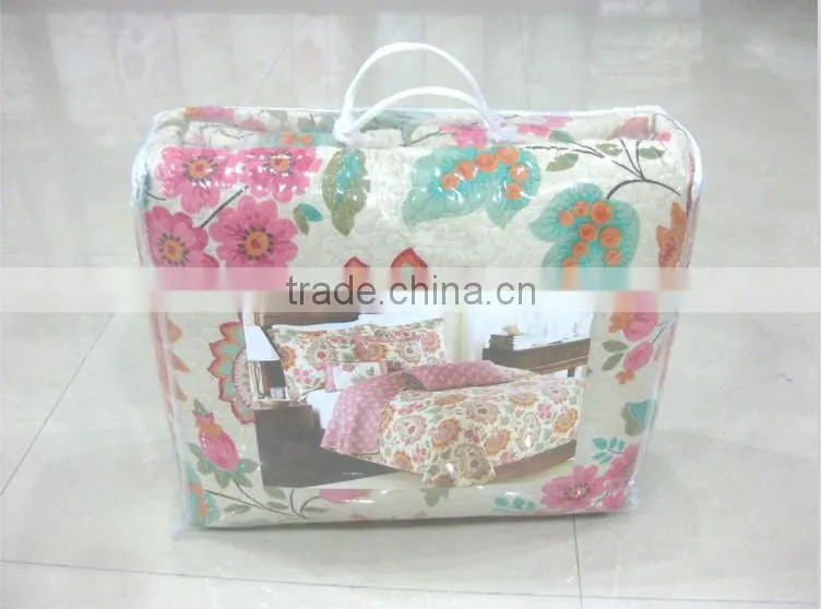 China supplier super king size bedspread animal print / best comforter