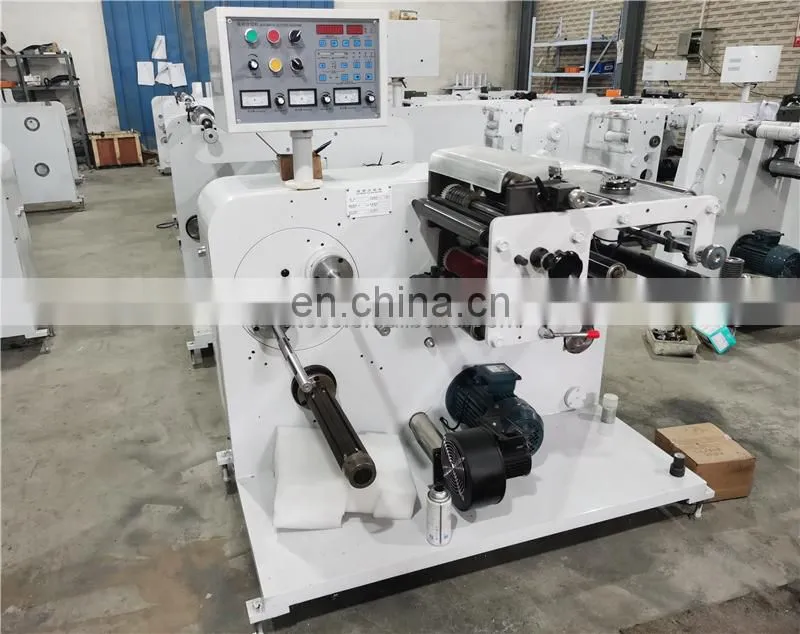 UTS320S Maquina Cortadora y Rebobinadora de Etiqueta Adhesiva adhesive Label Sticker Cutting Machine
