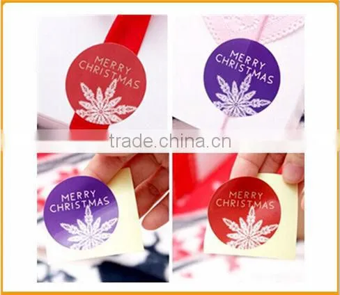 New arrival latest design christmas sticker roll