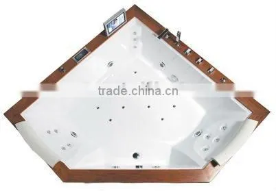Double Whirlpool massage bathtub