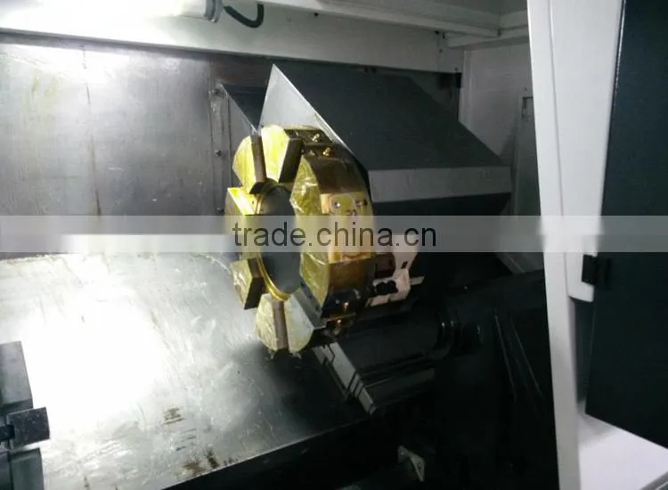 new cnc lathe machine metal cutting lathe for sale TCK45H heavy duty cnc metal processing hobby lathes slant bed 8'' chuck