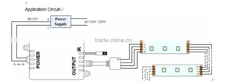 44 Key RGB IR Controller