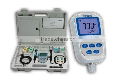 Portable laboratory pH and Conductivity Meter SX723 in hot sale