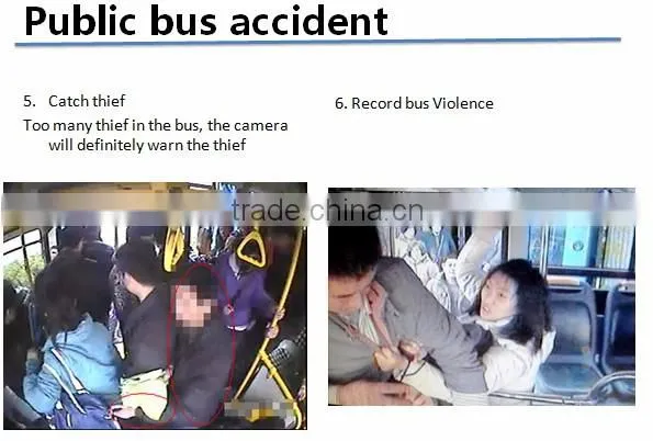 bus video monitoring solution sd card mdvr 3g real time gps tracking