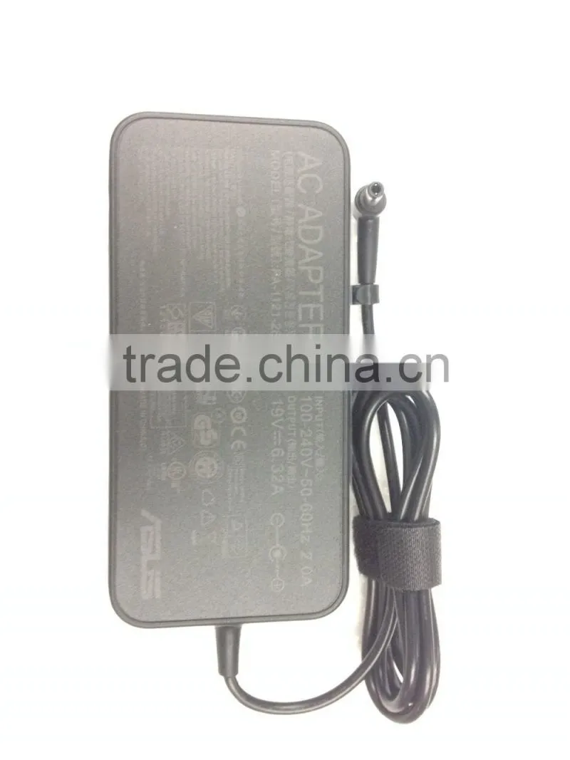 New original 100 240v 50 60hz laptop ac adapter for asus 120w ac adapter 19v 6.32a laptop power charger